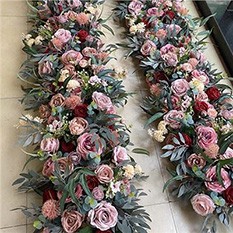 bridal table flower arrangements