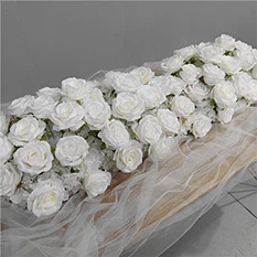 white rose centerpieces