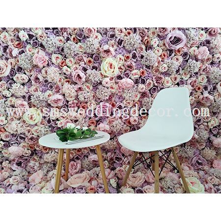 party flower backdrop