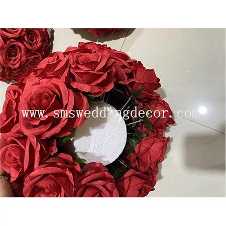 fake flower balls for wedding(001)