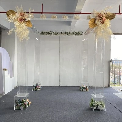 Priehľadná akrylová Chuppah