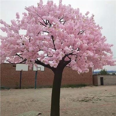 Veľké umelé čerešňové stromy