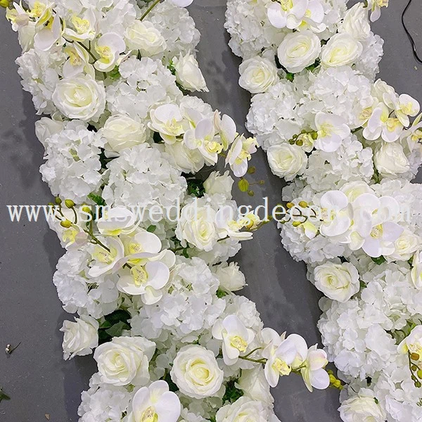 wedding floral runner