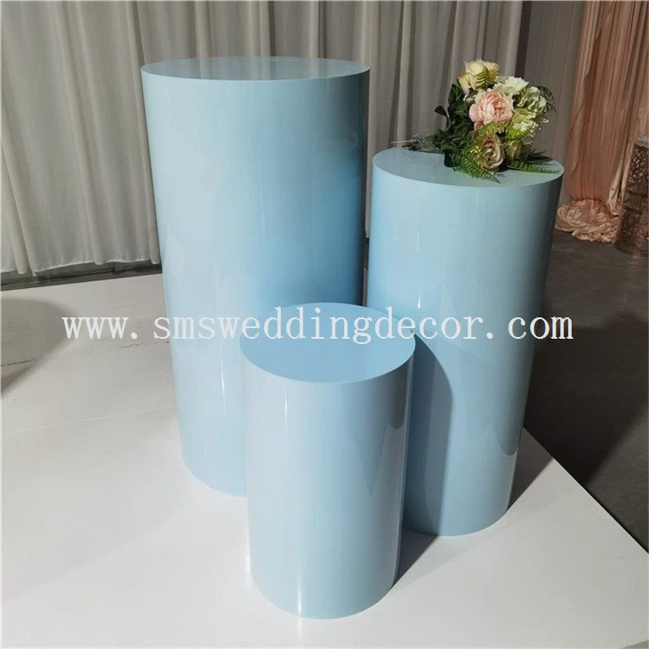 cylinder display pedestal plinth