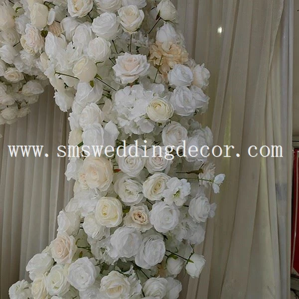 church flower arch wedding