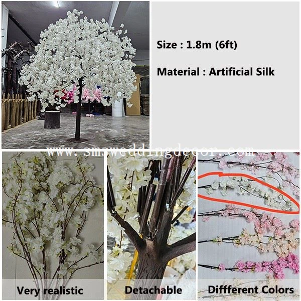plastic cherry blossom tree