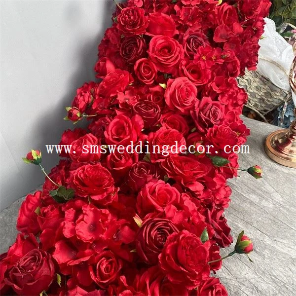 wedding flower table runner