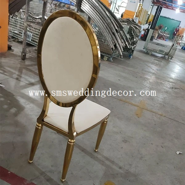 stainless steel wedding chair