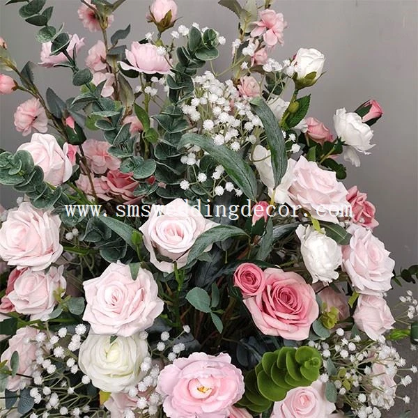 silk wedding table arrangements