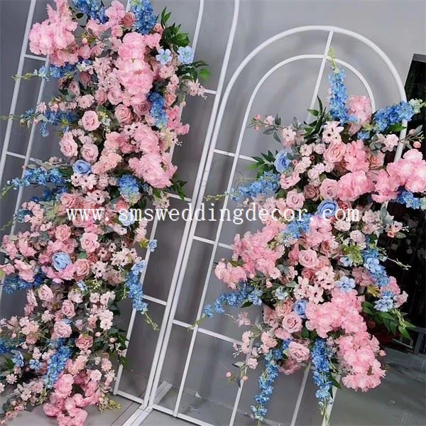 lilac floral table runners weddings