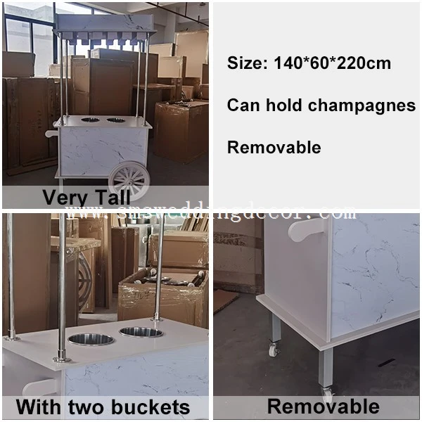 champagne cart for events champagne cart for events