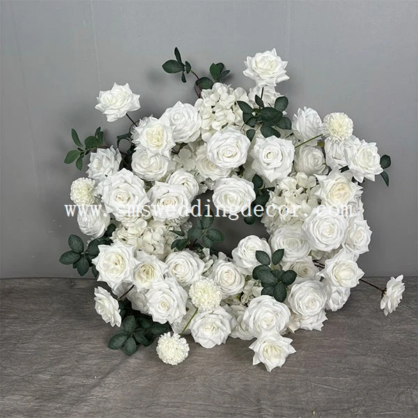 bridal wreath for front door