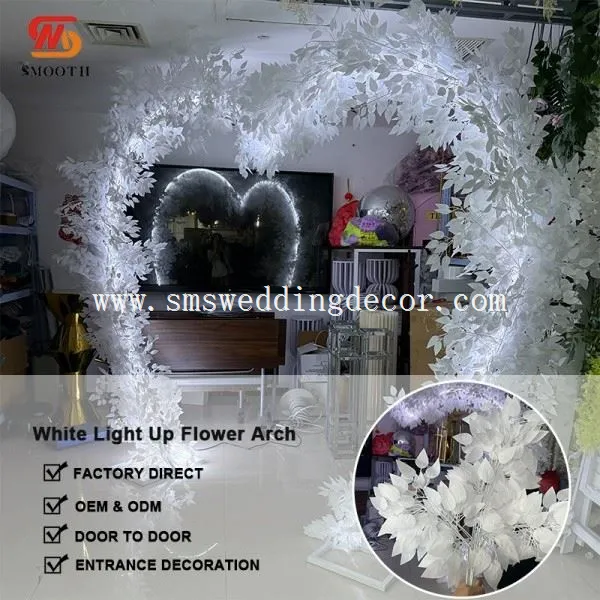 led wedding decor